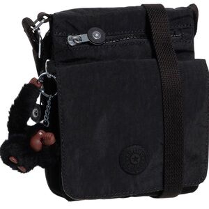 KIPLING New Eldorado Crossbody Bag Black $65 Retail NWT